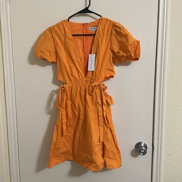 Petal & Pup SACHIE CUT OUT MINI DRESS - Picture 5 of 5